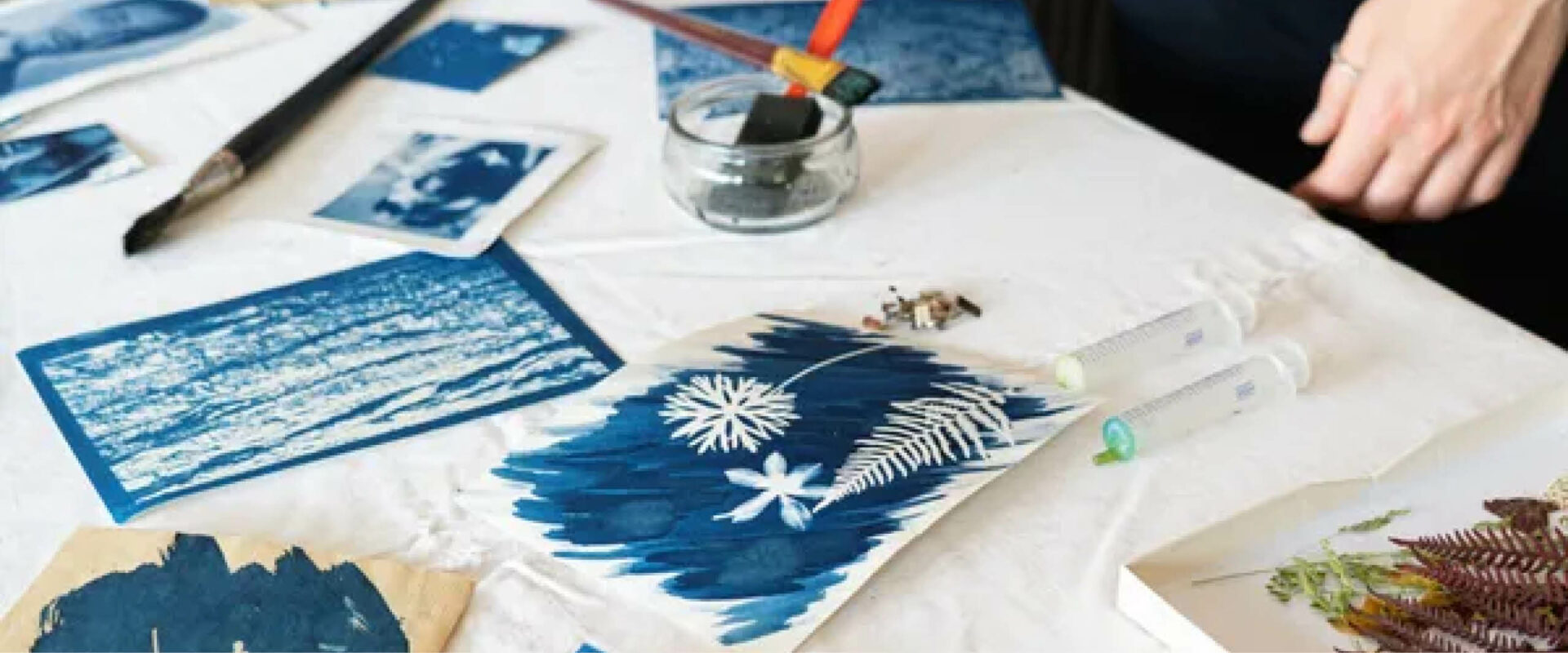 Atelier cyanotype – parent/enfant