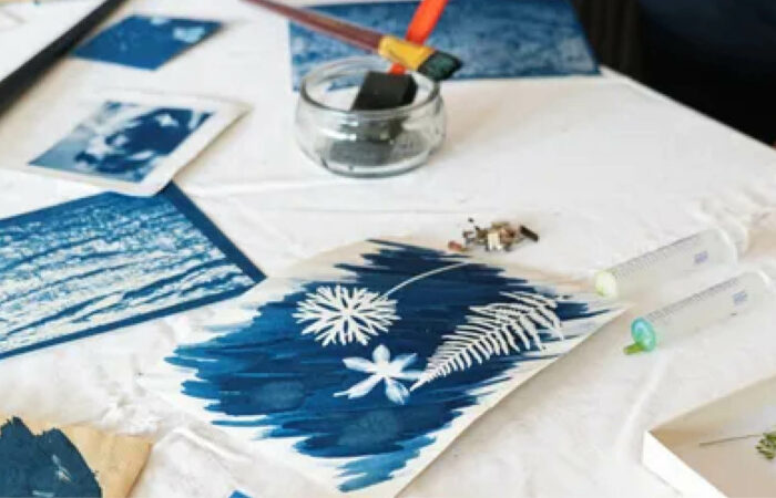 Atelier cyanotype – parent/enfant